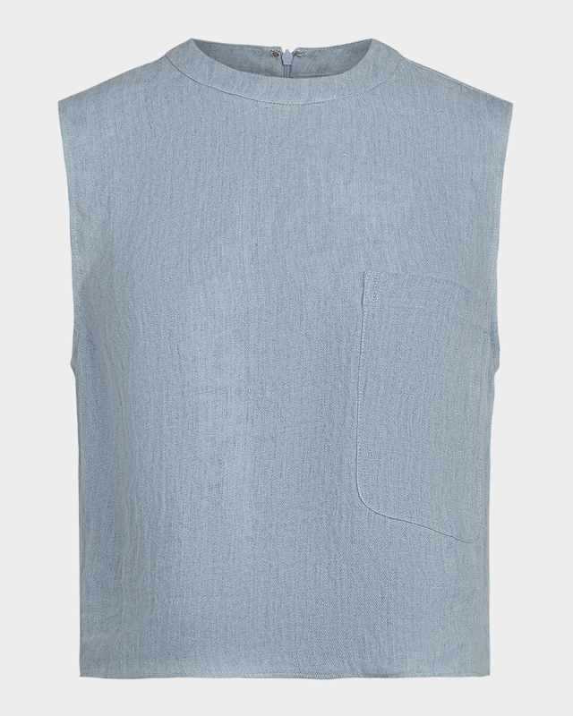 Cropped Hemp Muscle Tank